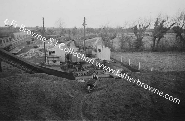 LOADING TURF TRAIN NEAR PORTARLINGTON